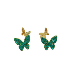 Sweet Butterfly Duo Studs