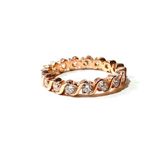 Noelia Eternity Slant Ring