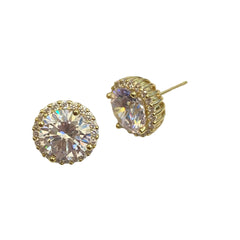 Adriene Round Studs (Jumbo)