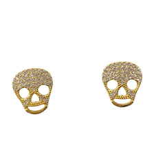 Skull Sparkle Studs