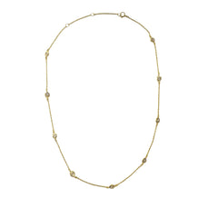 Amy Bezel Eternity 18” Necklace