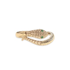 Snake Emerald Ring