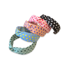 Polka Dot Knot Headband