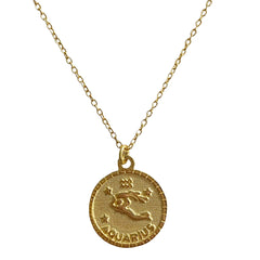 Zodiac Aquarius Necklace